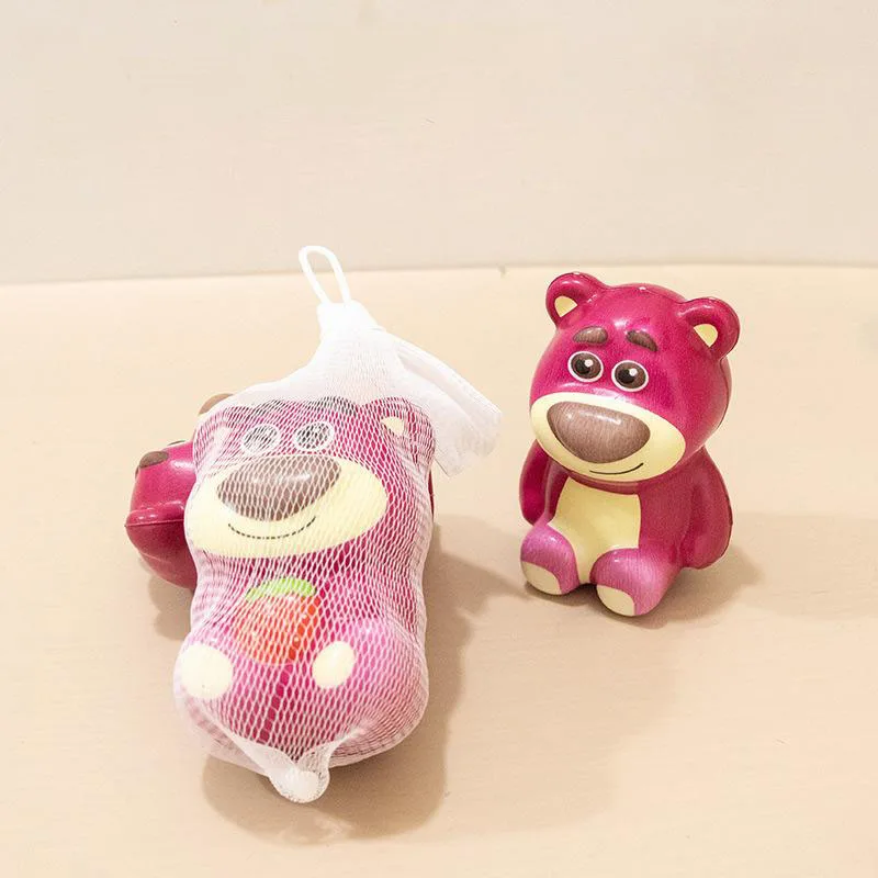 Kawaii Cute Lotso Slow Rebound Relaxation Toy Desktop Ornaments Cure Relax Toy Cartoon Anime Gifts For Girlfriends and Children