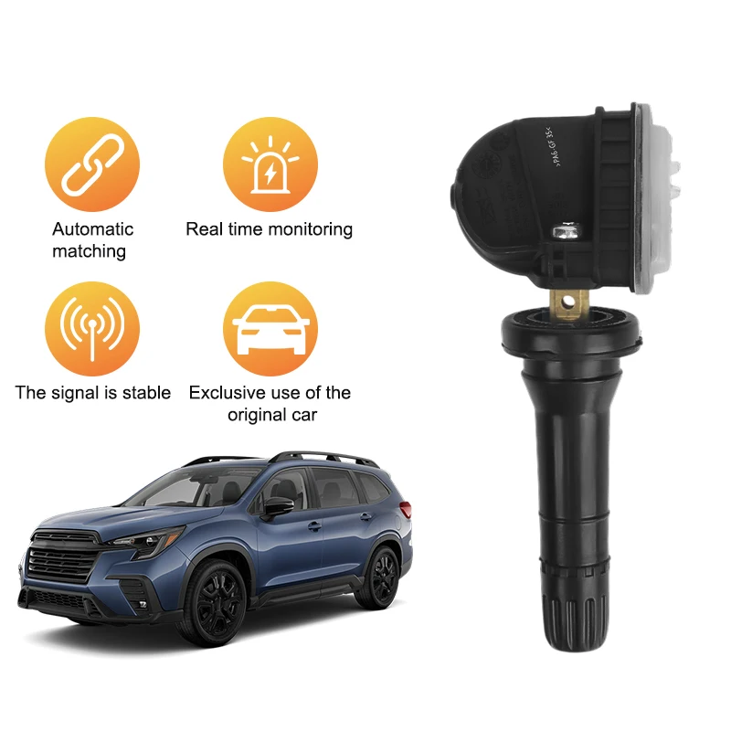 Sensores de pressão dos pneus do carro preto sensor de pressão dos pneus para ascent forester impreza legado outback wrx xv peças de automóvel 28103fl000