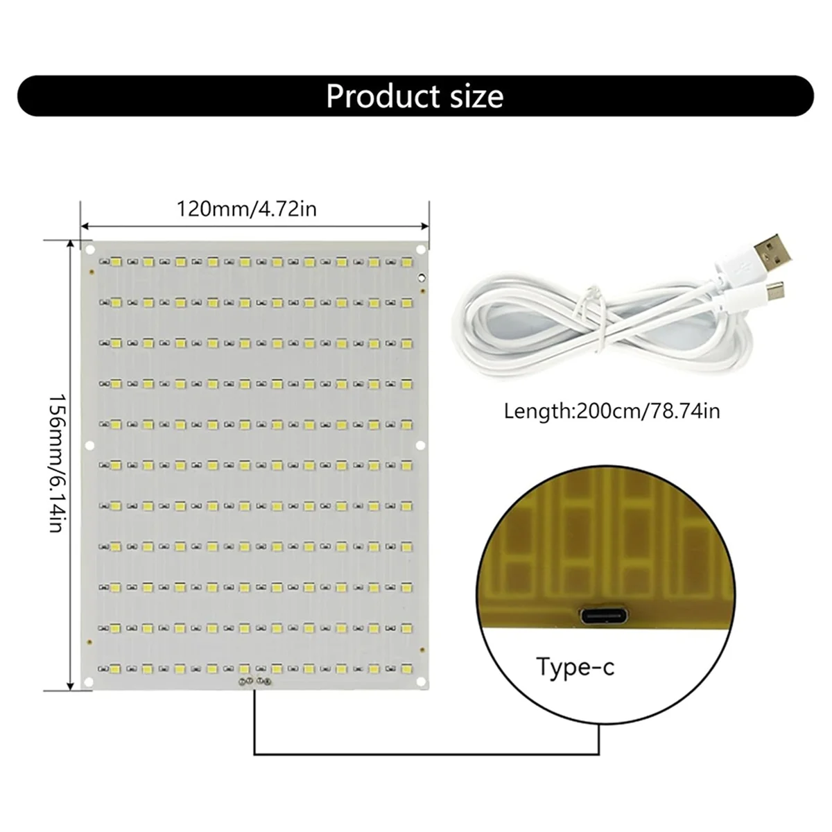 A20M For BambuLabs Lithophane Led Panel CMYK LED Backlight Board PLA Basic CMYK Lithophane Bundle