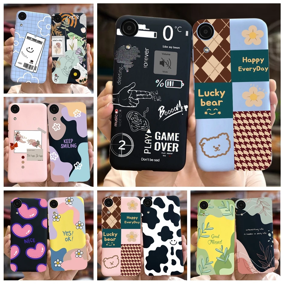 For Samsung Galaxy A03 Core Case Stylish Art Painted Cover Soft Silicone Phone Case For Samsung A03 Core A03Core SM-A032F Bumper