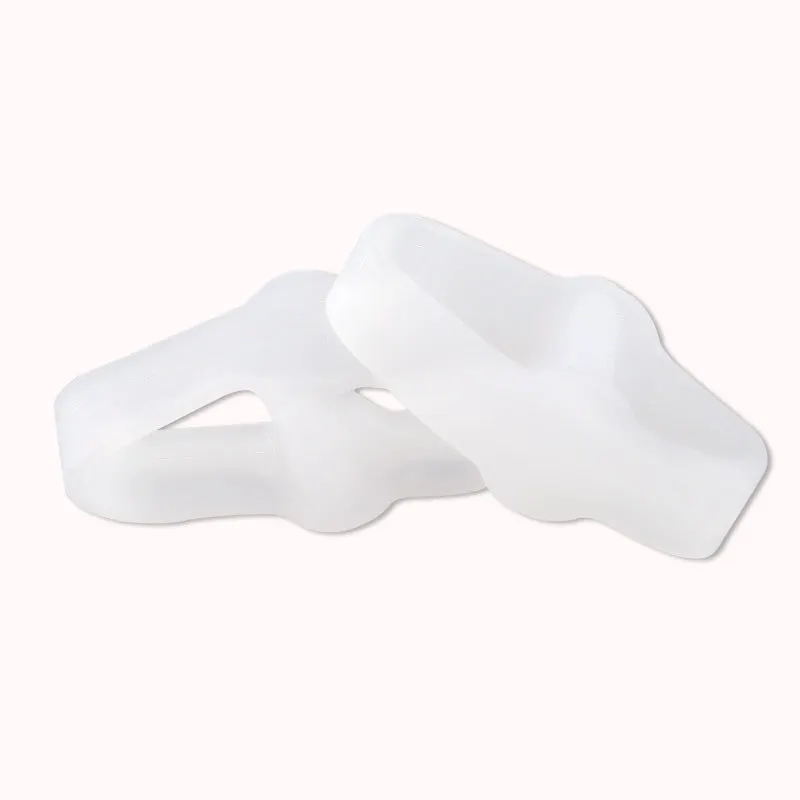 1/10/100Pairs Silicone Toe Separator Rings Orthopedic Hallux Valgus Bunion Correction Pads Foot Corrector Insoles