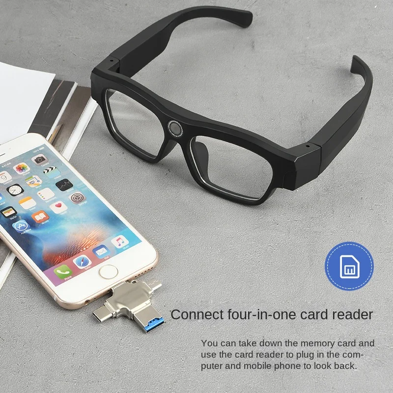 High Configuration Smart Bluetooth Glasses, Gravar Fotos, Ouvir Música, Atender Chamadas, Esportes ao Ar Livre, Shooting Glass