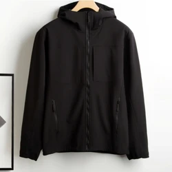 Men's Jacket Gamma Soft Shell Hooded Men's Jacket Windproof Waterproof Warm Autumn And Winter Jacket Men's