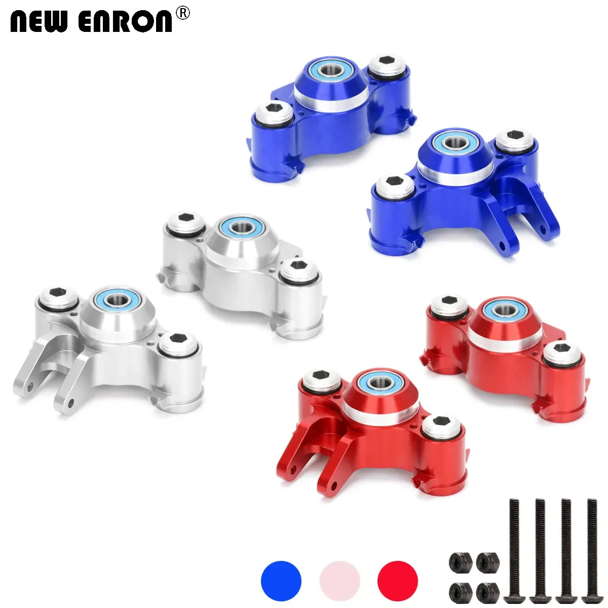 NEW ENRON Front Rear Alloy Steering Block Knuckle Axle Carriers Bearing #5334R for RC Car Traxxas 1/10 Slayer SUMMIT T-MAXX REVO