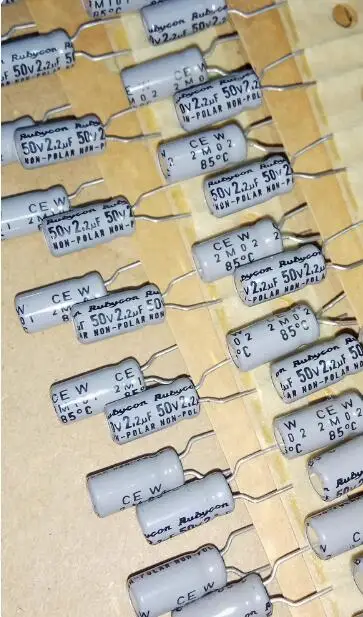 

30pcs/lot Japanese original nichicon NP 50V 2.2UF 5x11 light gray NW CEW audio electrolytic capacitor free shipping