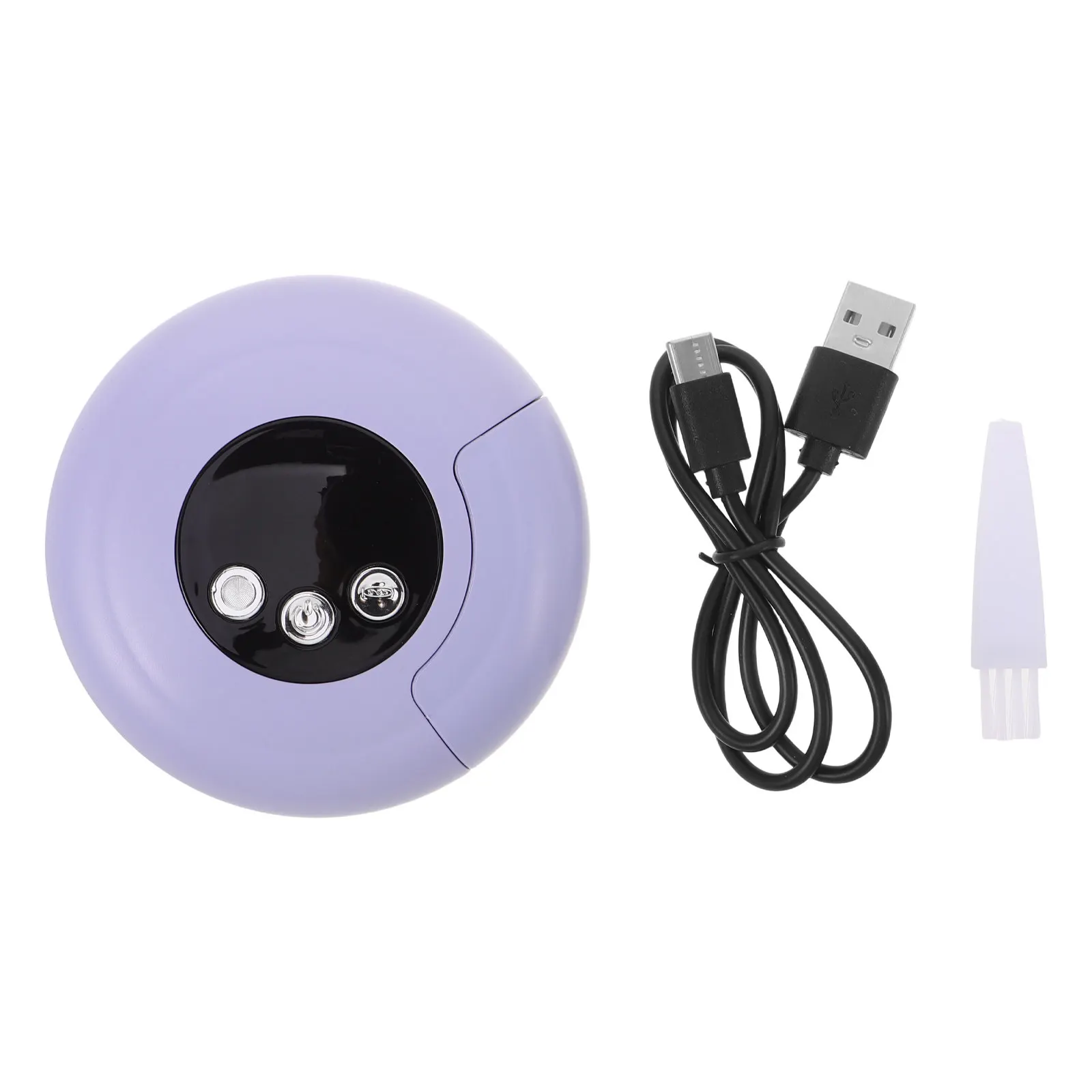 Electric Baby Nail Grinder 2-in-1 Portable Rechargeable Infant Nail Care Set for Newborns Toddlers Quiet Safe Polishing Shaping