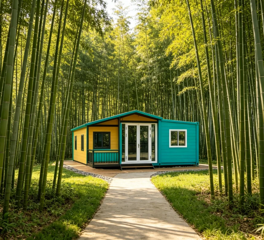 20ft Double Wing Folding Container House Portable Tiny House Prefab House