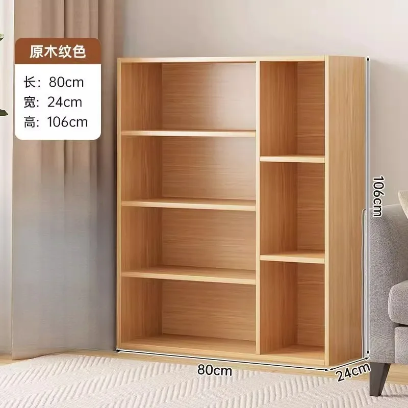 رف كتب متعدد الشبكات، رف من الأرض إلى السقف، غرفة المعيشة، المنزل، رف تخزين متعدد الطبقات على الحائط بالكامل