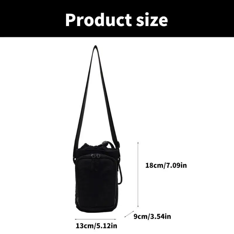 D46D العملي Crossbody Bag Crossbody أكياس الكتف غير الرسمية مصممة للراحة والراحة في أي طقس