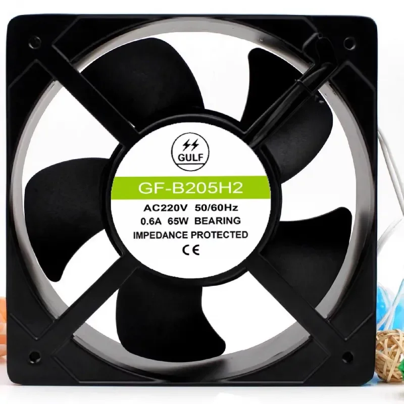 For New Taiwan GULF GF-B205H2 B180H1 AC115V/220V Cabinet Large Air Volume Cooling Fan