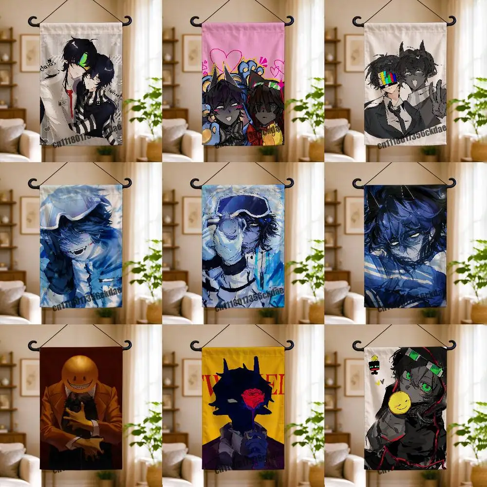 For ThatMob Verity Twixxel Idaios Garden Flag Custom Outdoor Home Party Advertising Cloth Decoration Wall Banner Flags