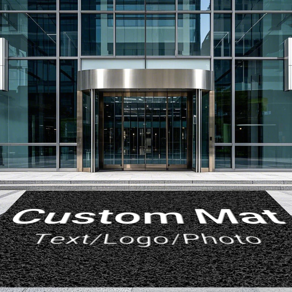 Personalized Doormat Shopping mall Anti-slip Rugs Custom Entrance Doormat Office Building Shop Hotel Entrance Welcome foot mat