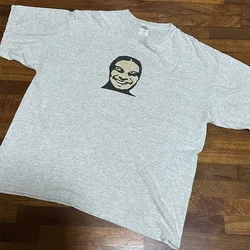 Men's T-Shirt Aphex Twin Graphic Cotton Tops Oversized Harajuku Summer Tees Korean Fashion Short Sleeves Y2k Streetwear Clothing