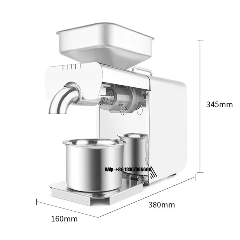 

Commercial Automatic Oil Presser ZY-28A Sesame Olive Coconut Sunflower Seed Small Oil Press Machine