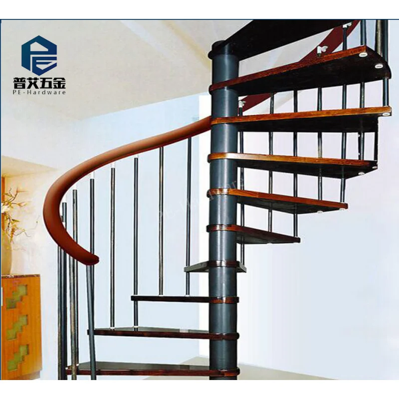 Custom.cheap price steel wooden stair