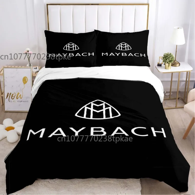 

Alpha Romeo MAYBACH BRABUS ALPINA LOGO Duvet Cover Sets Printed Bedding Set Double Queen King Size 2/3pcs,Bettbezug