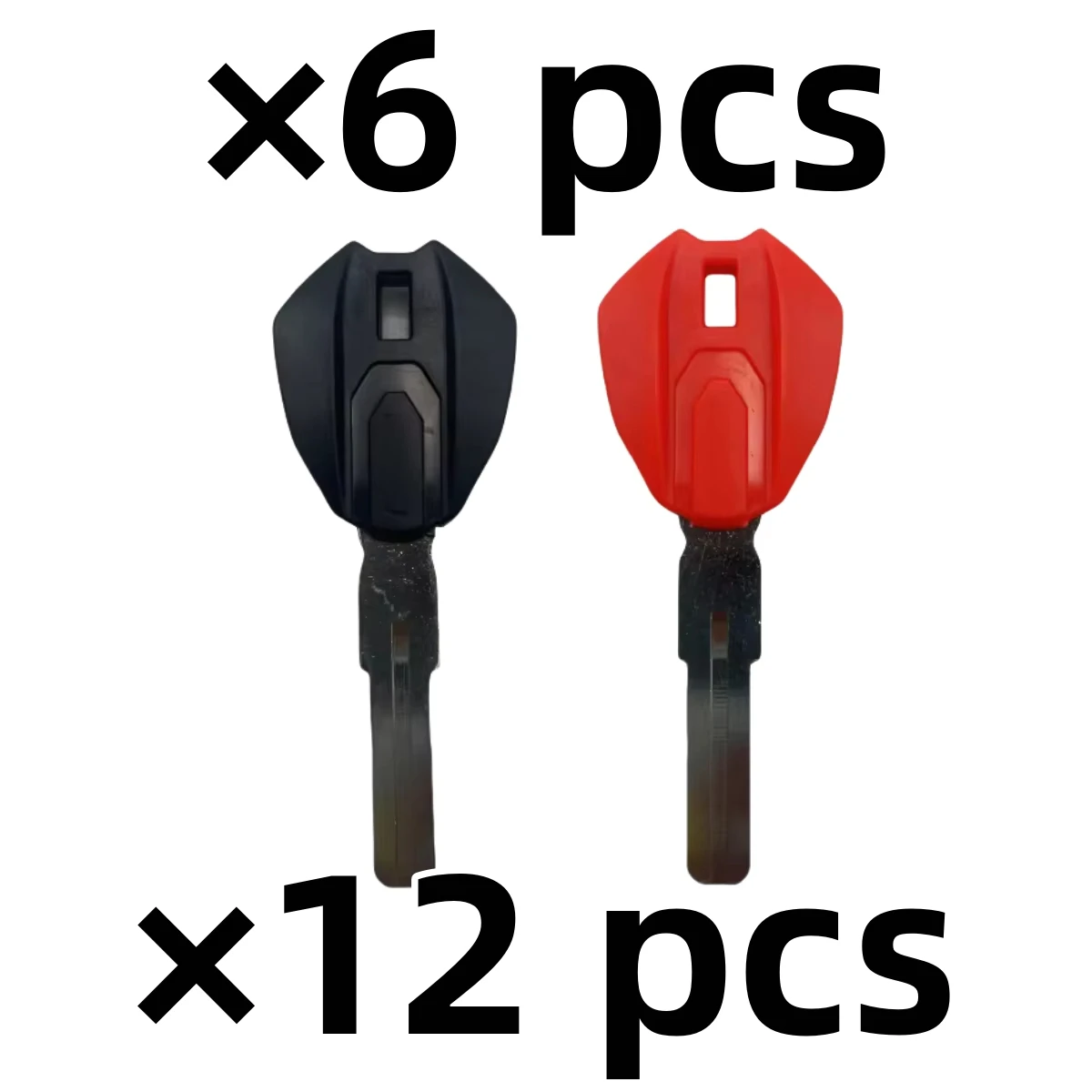 

6pc 12pc For Ducati 695 696 795 796 1100S 1200S 899 959 1199 1299 V2 V4 939 30PC Blank Key Motorcycle Uncut Keys can be placed