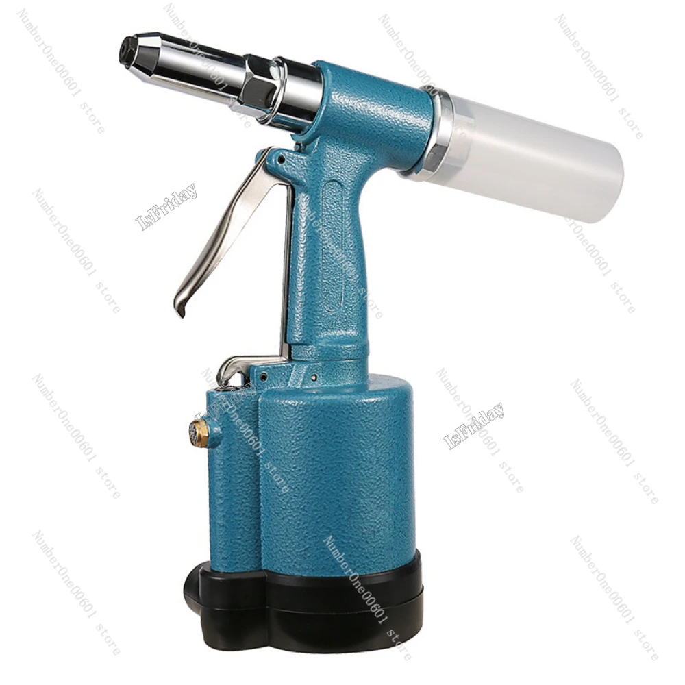 Pneumatic Tool Three-jaw Air Riveter Heavy Duty Pneumatic Riveting Gun - 2.4/3.2/4.0/4.8 Capacity, Industrial Nail Riveting Tool