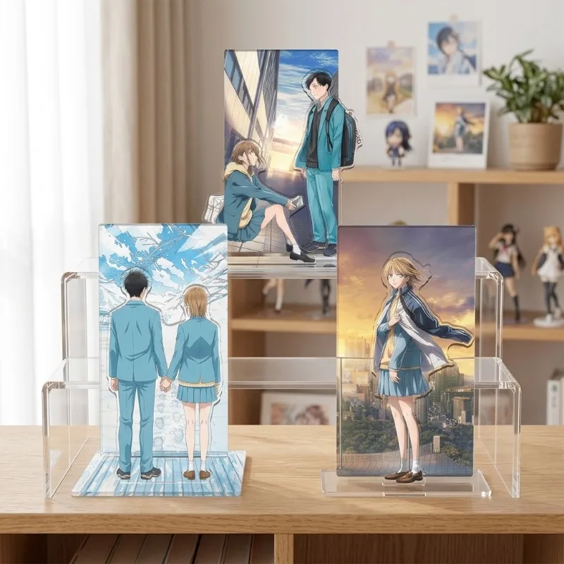 Campus Love Sports Anime Peripheral Acrylic Stand Chinatsu Kano Hina Chono Cartoon Figure Model Plate Decoration Ornament Gifts
