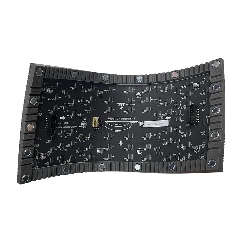 Weiches P2-LED-Modul für den Innenbereich, vollfarbig, flexibel, 320 x 160 mm, LED-Anzeigefeld, 1/40 Scan, 160 x 80 Pixel, LED-Matrix-RGB-Panel