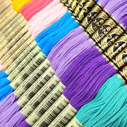 Choose Any Colors 150 Pieces DMC Embroidery Cross Stitch Floss Thread Yarn DMC threads Cross stitch threads