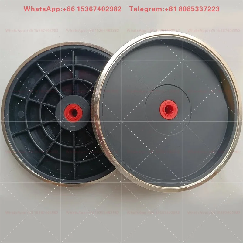 8 Inch 200mm Electroplated Diamond Grinding Wheel, 38mm Thickness 25.4mm Hole Parallel Polishing Disc for Alloy Plastic