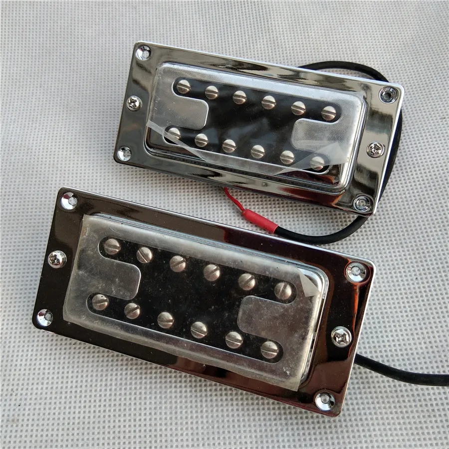 Double Coil Passived Pickups with Metal Frame, Korean Pickups, LP, SG, BJH-146, 2Pcs