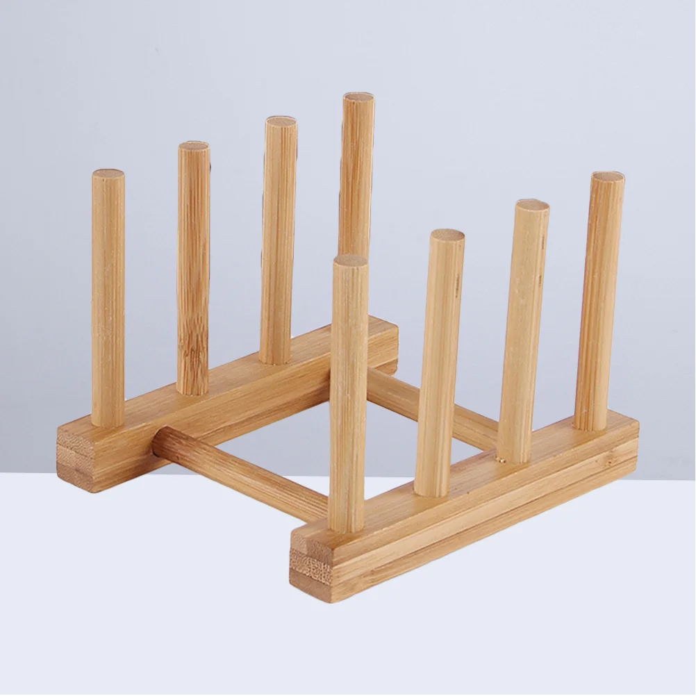 2 قطعة أطباق استنزاف الخيزران طبق رف الرف الفضاء إنقاذ منظم مطبخ لأطباق الأطباق أكواب الخشب استنزاف الرف