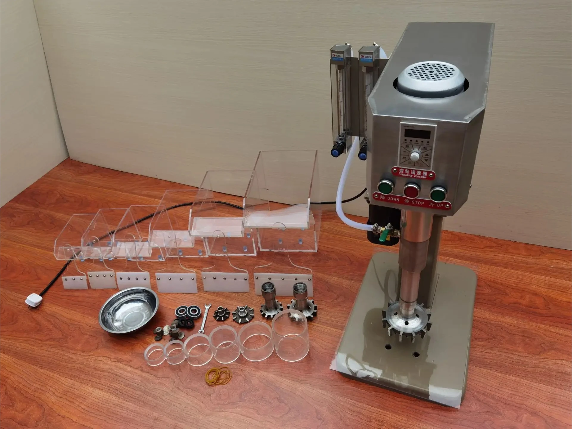 New Design D12 Laboratory Flotation Machine Mineral Processing Separation Equipment with Stainless Steel Acrylic Tanks