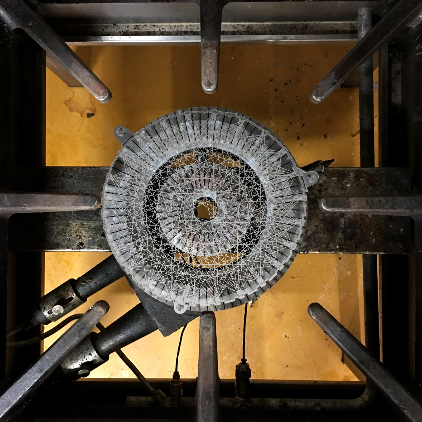 

Плита, никелевая проволочная сетка, разбрасыватель пламени из нержавеющей стали, концентрированный круг, аксессуары для домашней кухонной плиты, эффективные