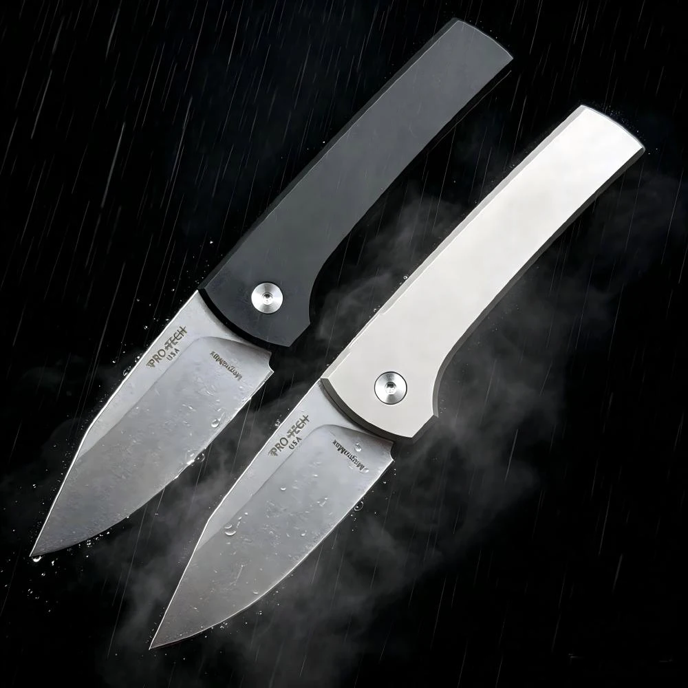 ProTech Chavez Scapegoat Compact Knife Aluminum Handle