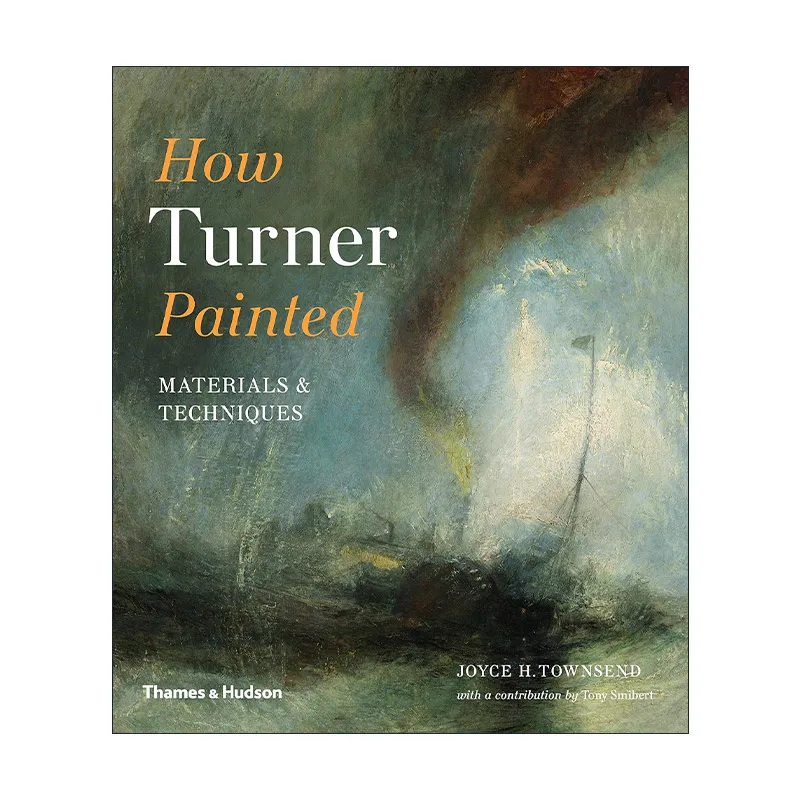 Original Inglês Arte Pintura Livros, Como Turner Pintado Materiais e Papéis