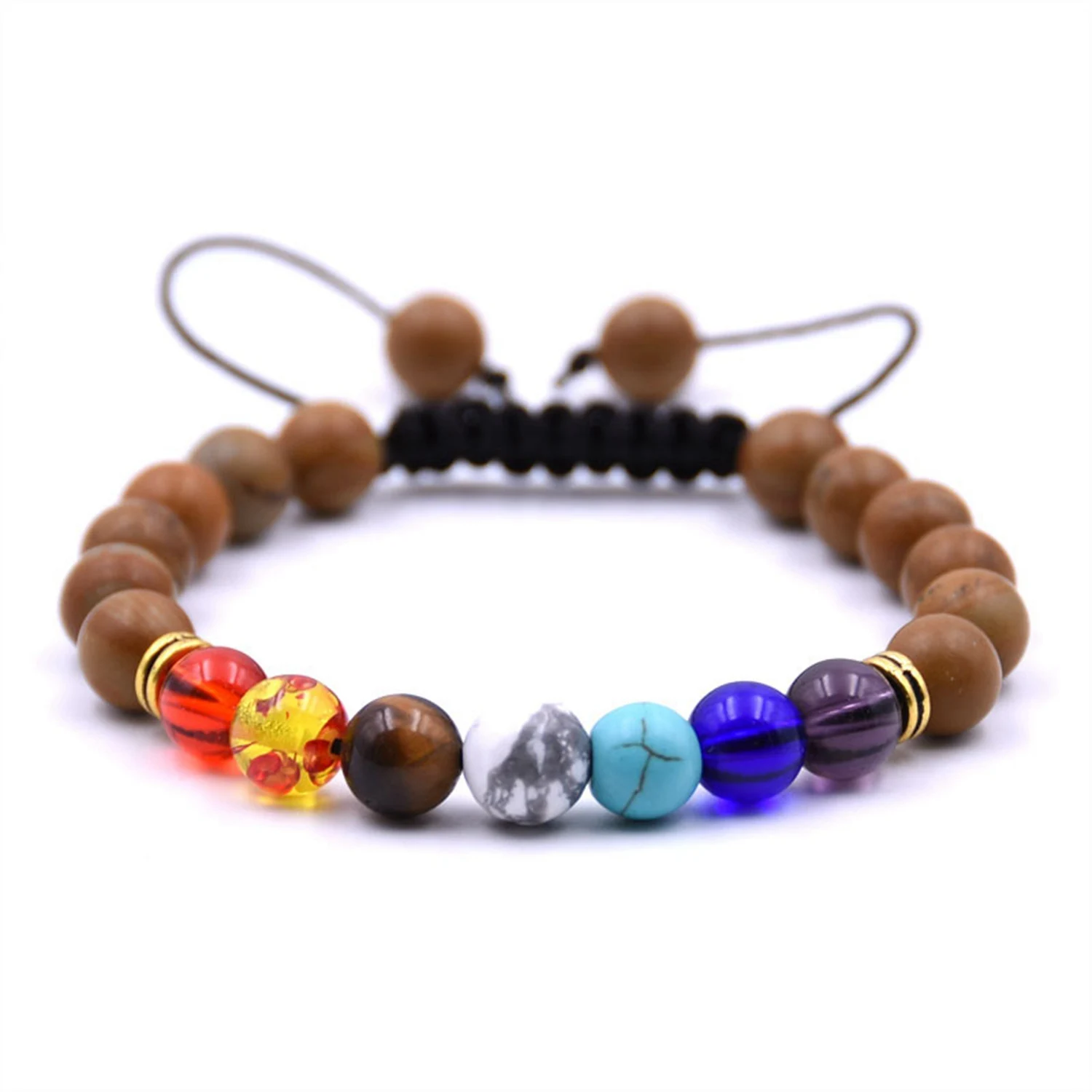 

Wholesale Multi-Color Natural Gemstone Turtle Pendant Necklace Crystal Jewelry for Men Women