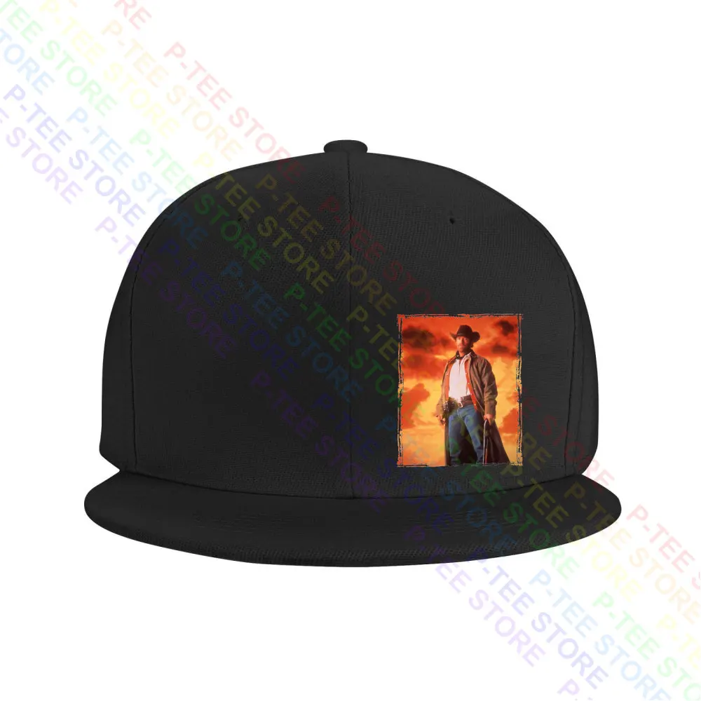 Walker Texas Ranger Chuck Norris With A Beautiful Sunset Baseball Cap Snapback Caps Knitted Bucket Hat