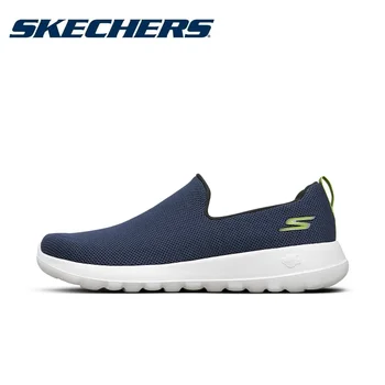 Skechers 남성용 캐주얼 신발, 경량 편안한 통기성 워킹 슬립 온 야외 스포츠 스니커즈, 테니스 자파토스 