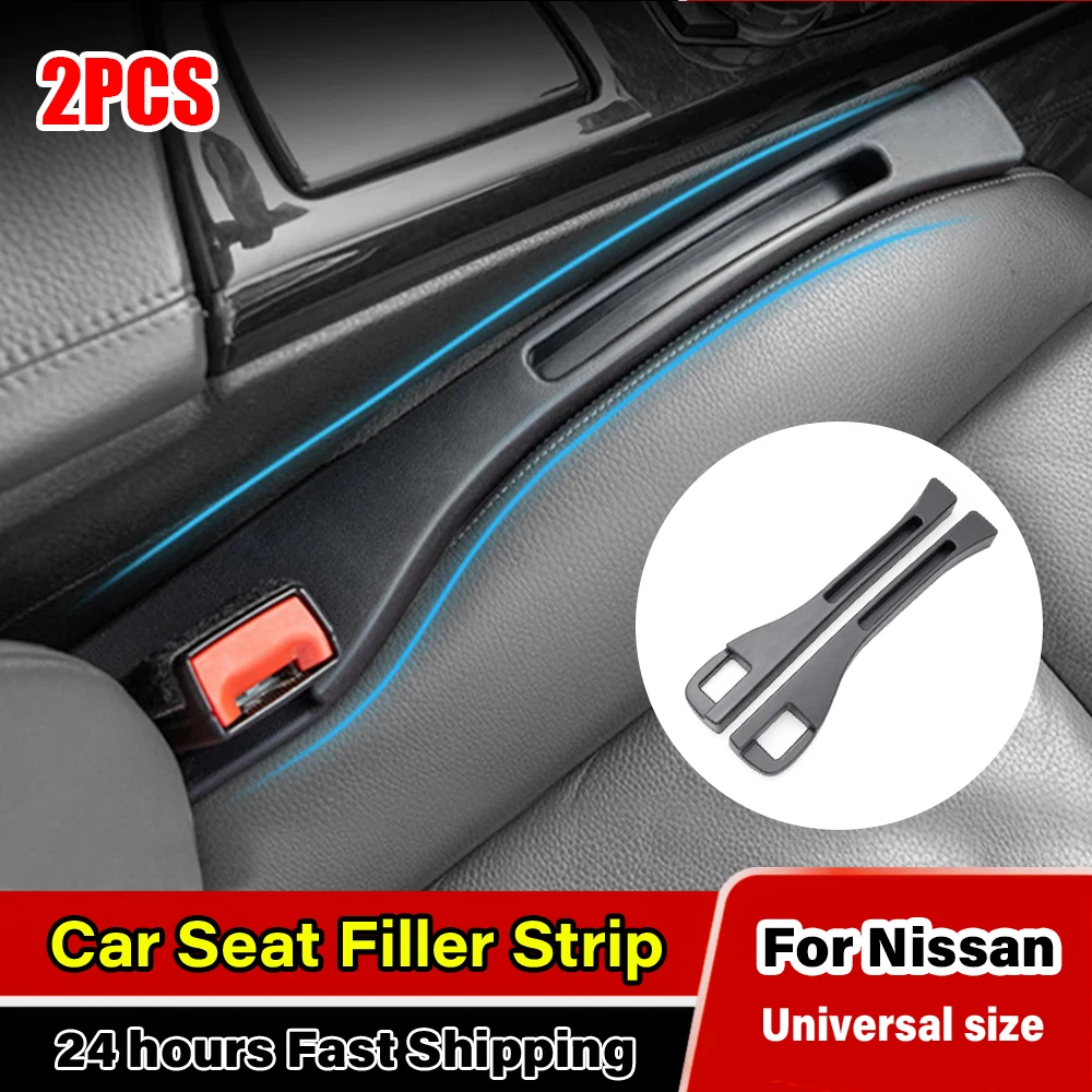 Car Seat Gap Filler For Nissan Qashqai j10 Juke x trail t32 t31 Teana j32 Patrol y60 y61 r51 Terrano 2 Kicks Versa Elgrand e51