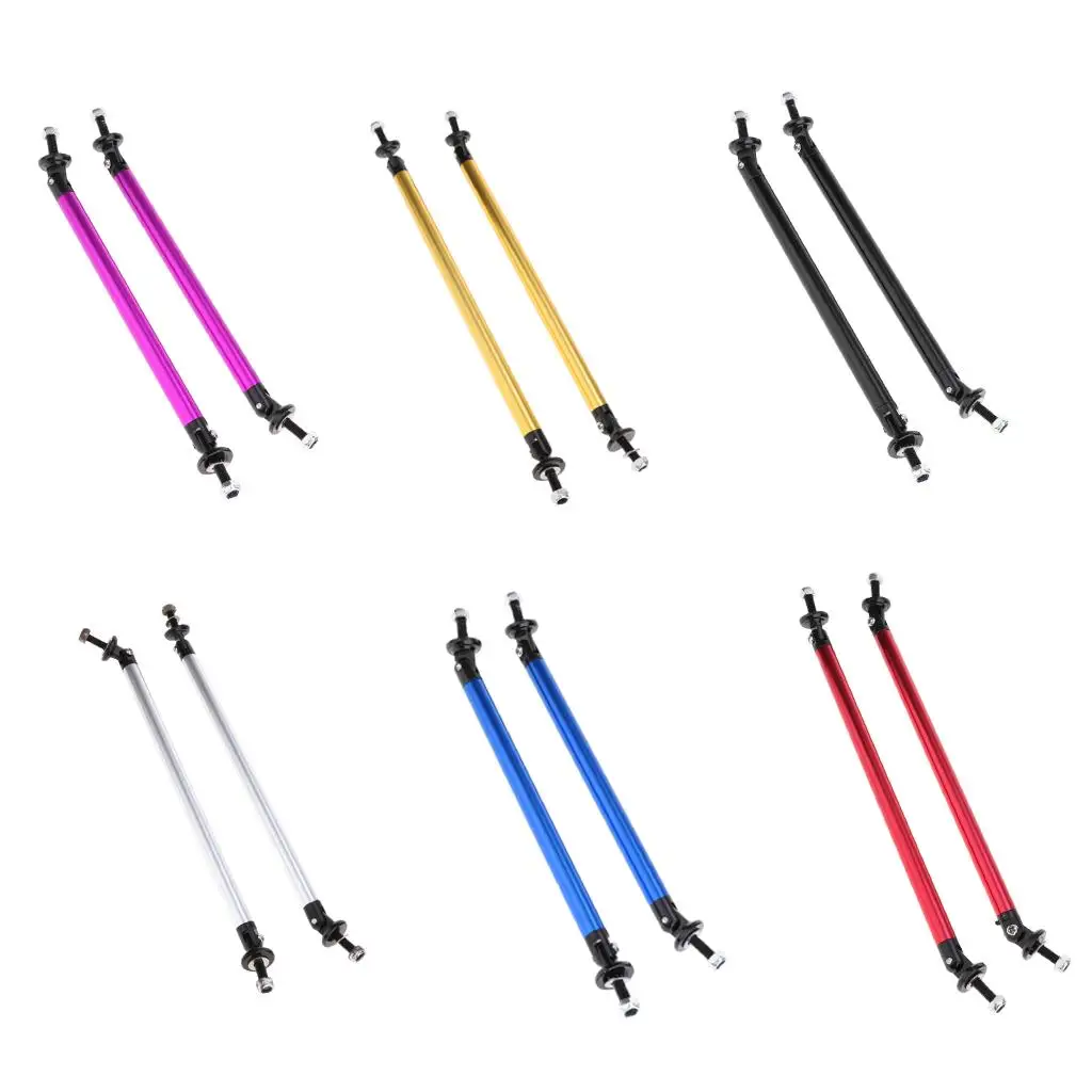 

Универсальные алюминиевые сплиттеры-распорки для переднего бампера, стойки-кронштейны для тюнинга автомобиля