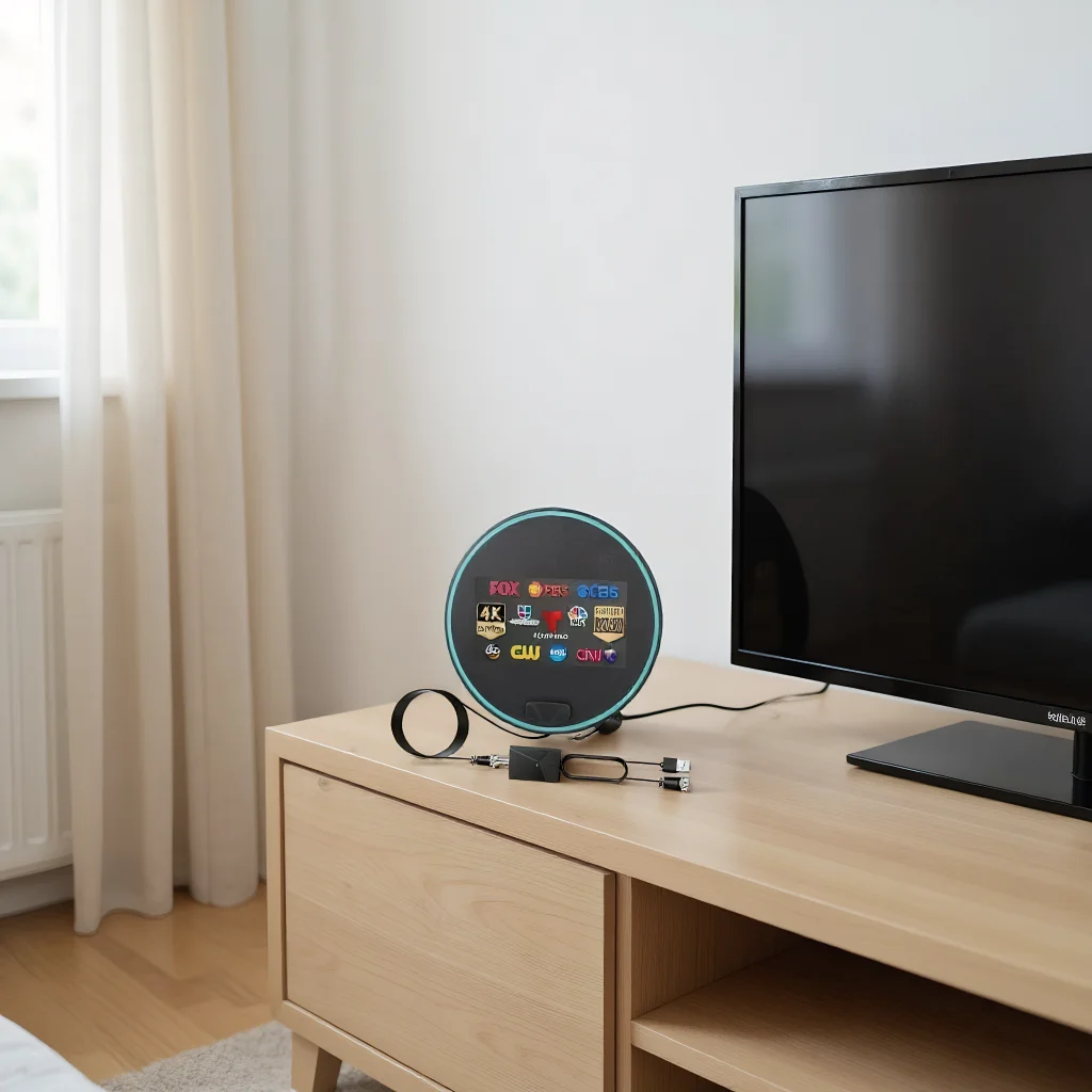 

4K 1080P и поддержка HDTV для бесплатных местных каналов Цифровая телевизионная антенна высокой четкости для использования в помещении и на открытом воздухе