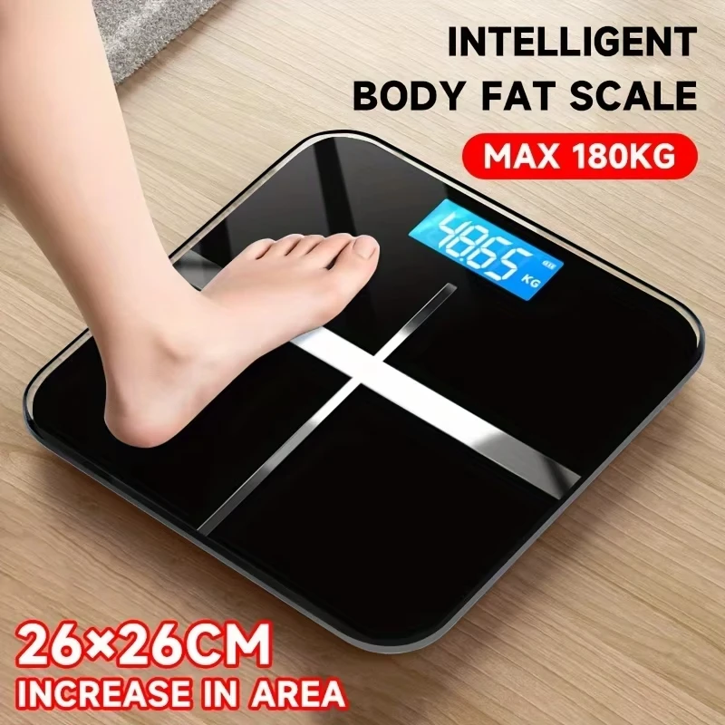 

Weight Loss Weighing Device LCD Display Smart Body Weight Scale High Accuracy Precision Electronic Scale for Home Office Adult