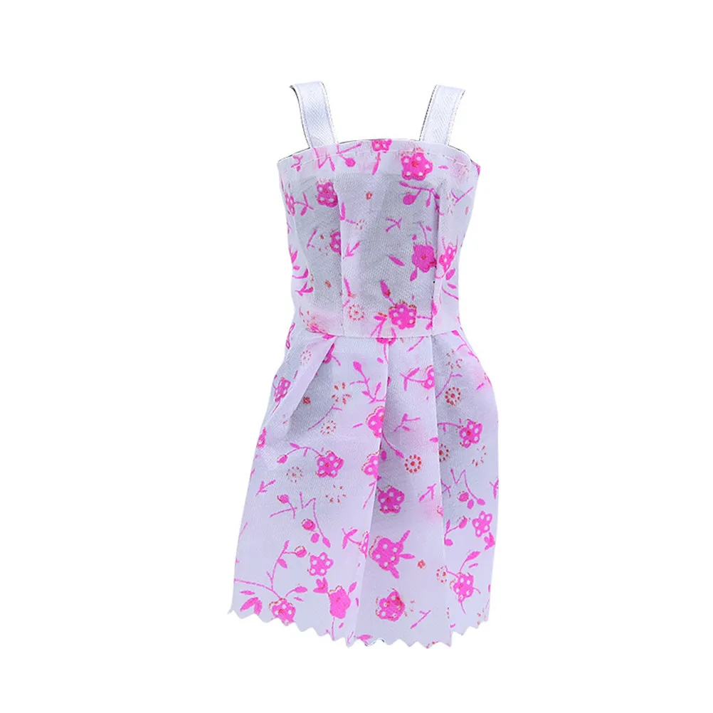 

Набор из 10 миниатюрных повседневных нарядов для принцесс: аксессуары, игрушки, обувь