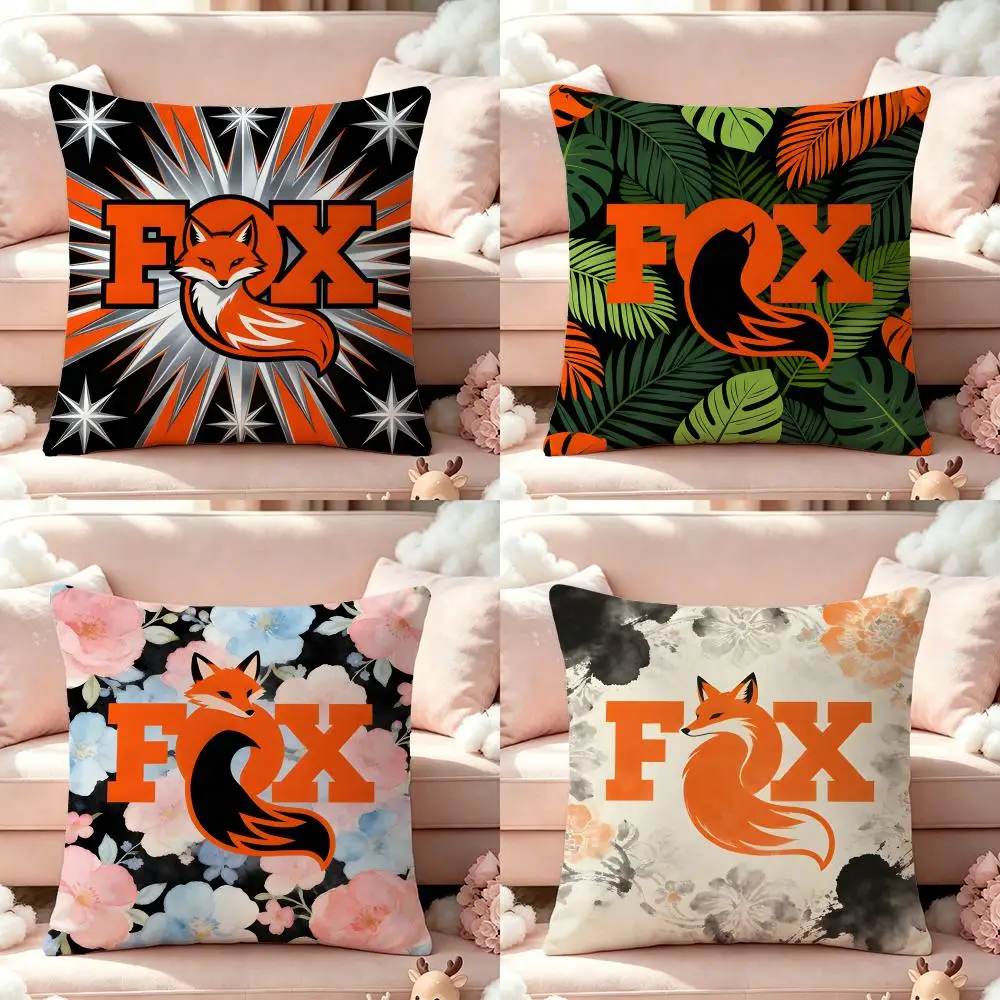 Brand Fox RacingS Cushion Cover Pillow Short Plush Pillow Cute Simple Style For Living Room Bedroom Birthday Gift