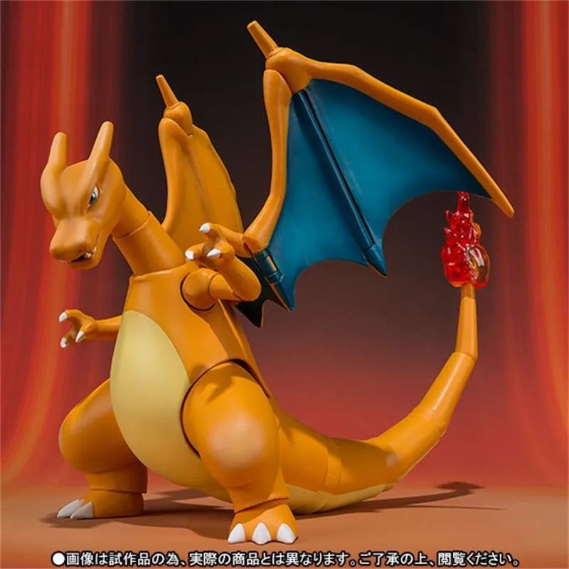 BANDAI Bandai SHF Super Movable Figure Model Toy, Fire-breathing Dragon