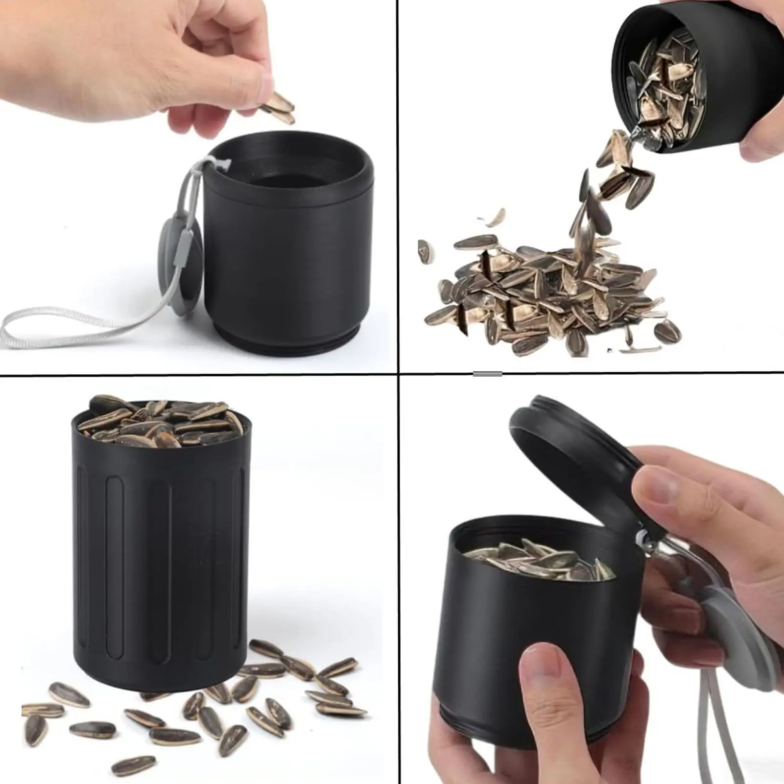 Portable Nut Cup Large Capacity Portable Detachable Kitchen Supplies Travel Snack Container For Outdoor Car Travel Christmas
