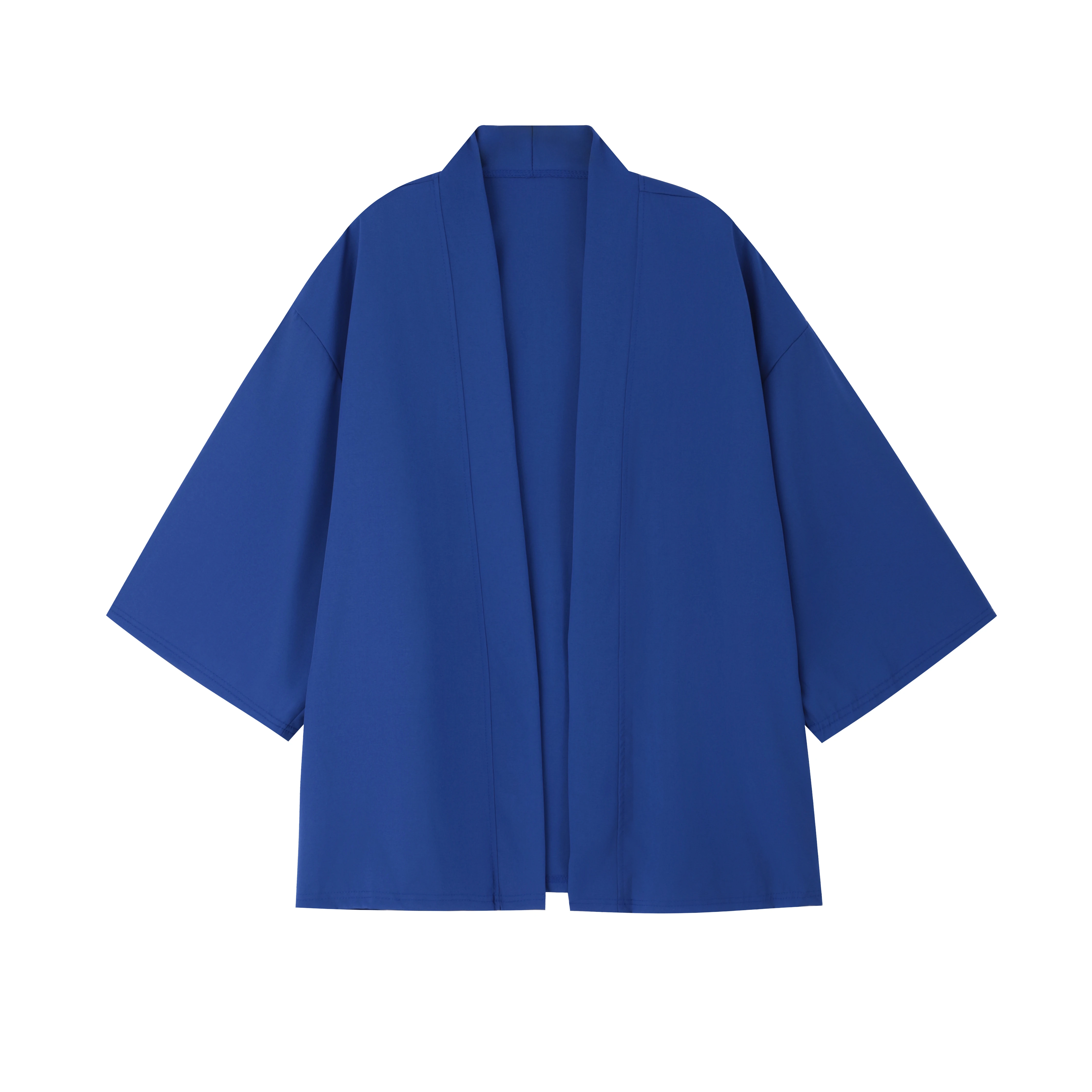 Blue Men's Shirt Japanese Kimono Shirt Kimono Cardigans Men Lightweight Tops Kimono Men Cardigan Cloak Robe Kimono Haori