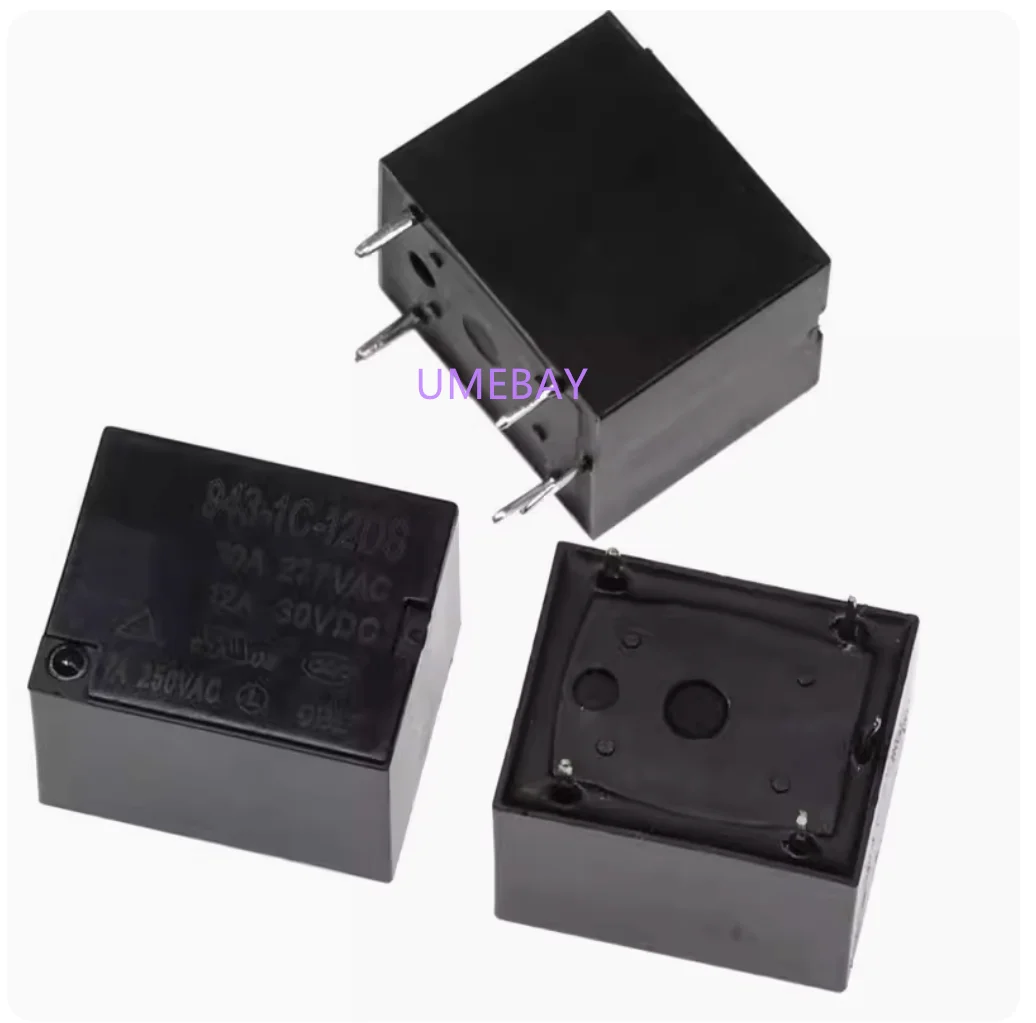 

Реле 943-1C-5DS (5VDC) 943-1C-12DS (12VDC) 943-1C-24DS (24VDC) 5Foot12A, 20 шт.