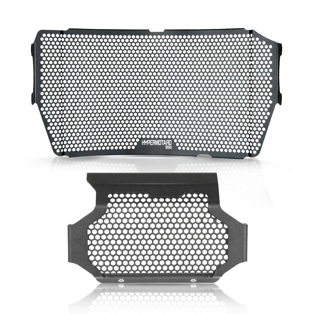 ل Ducati Hypermotard 950 SP RVE 2019 2020 2021 2022 2023 2024 2025 شبكة المبرد غطاء حماية النفط برودة الحرس محرك الحرس #5