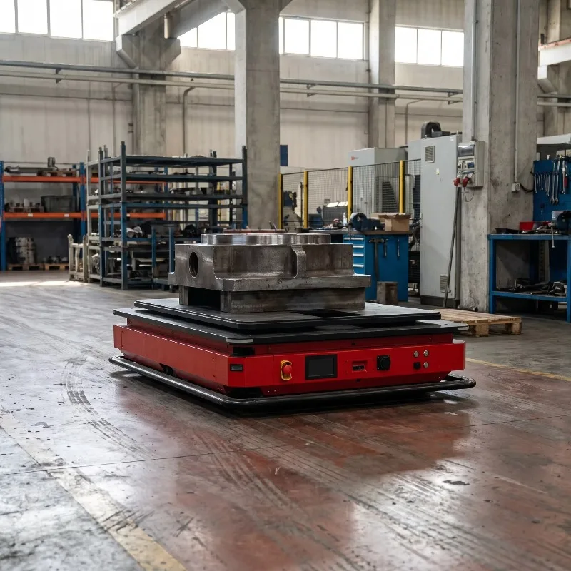 CE Certified Guided 1000kg Heavy Duty Pallet Mover for Warehouse Logistics Automated Guided Vehicle AGV Robot