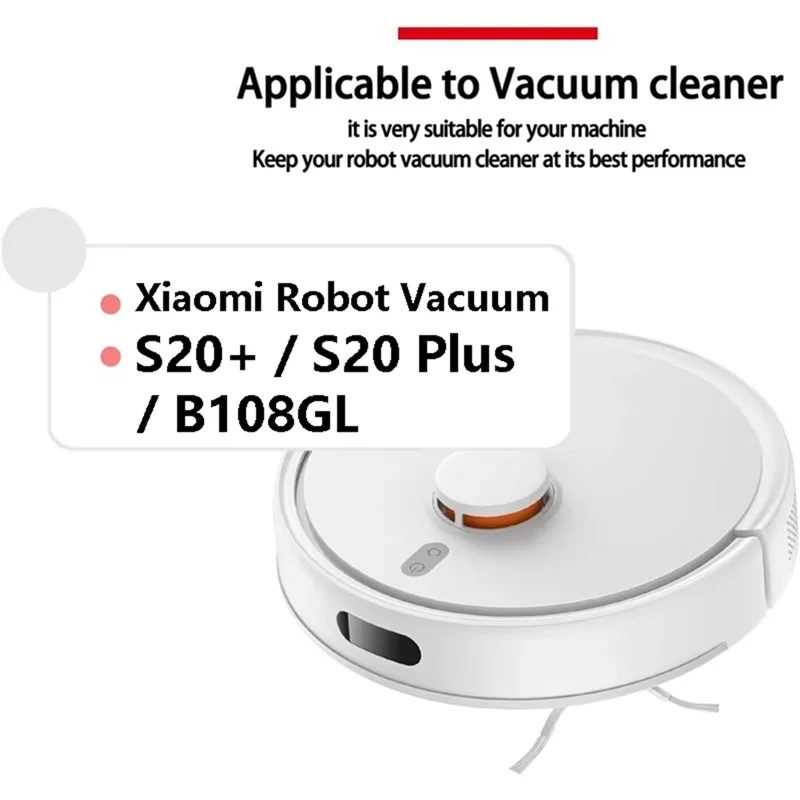 

AC93-For Xiaomi Robot Vacuum S20+ / S20 Plus / B108GL Parts Accessories Main Brush Side Brush Replacement Spare
