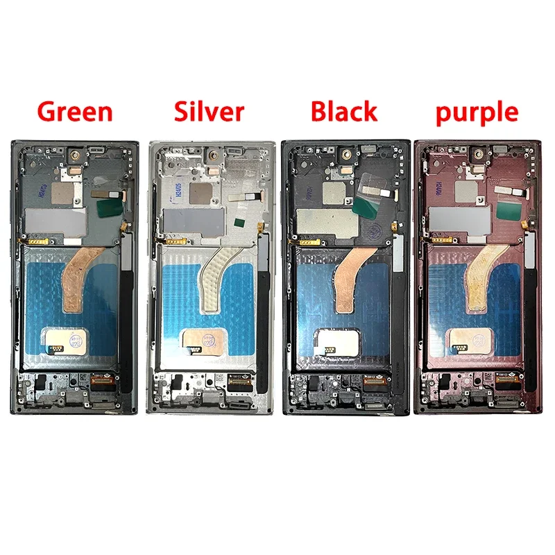 TFT New Quality For Samsung S22 Ultra S908 S908B S908U S908W S908E LCD S22Ultra Display Touch Screen Digitizer Assembly