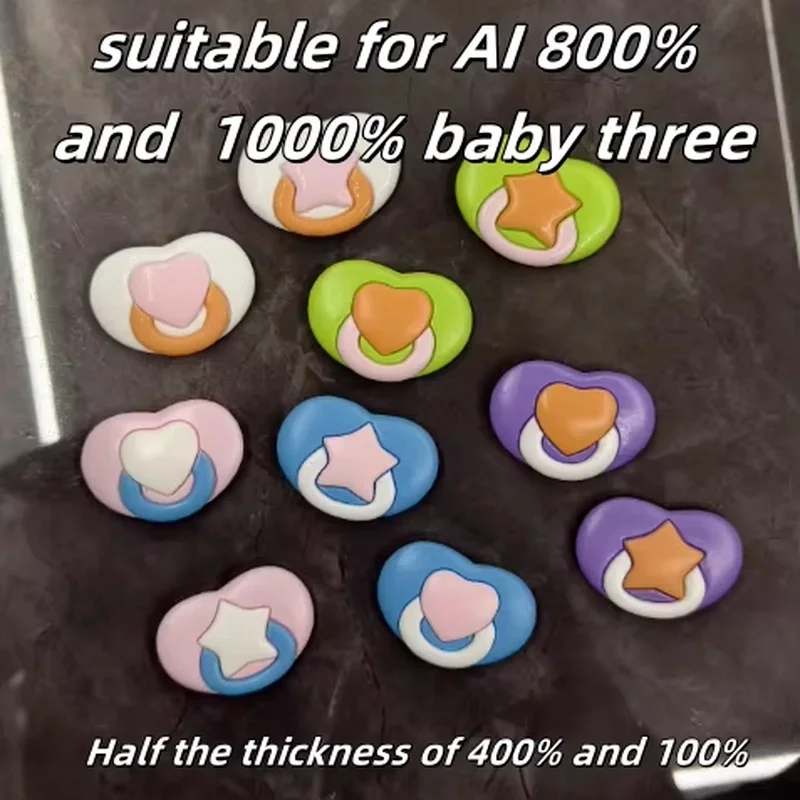 

Hot Sale Replica Handmade Baby Three Suit For 1000% 800% 400% 100% 80% Doll Pacifier Cute Accessories High Quality